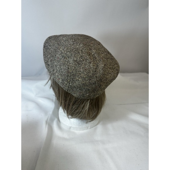 Vintage TOTES Rain Rolls Right Off Newsboy HAT Cabbie CAP Size L made in USA - Picture 10 of 16